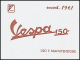 ART.LM23-Manuali uso e manutenzione  Vespa 150 (1961)